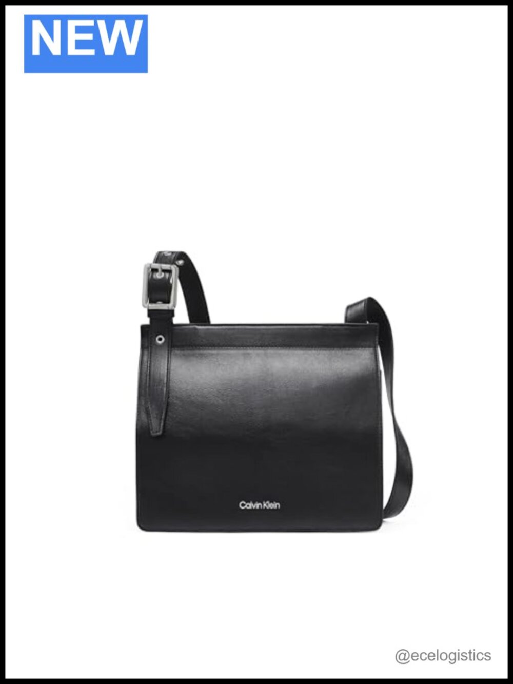 Organizational Crossbody Handbag with Pockets Vegan Leather
